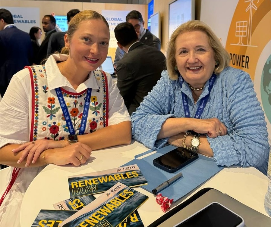 Маріана Євсюкова та Мелані Вервієр на COP28
