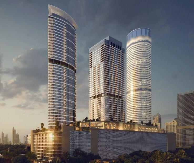 Проєкт нової забудови Palm Beach Towers на острові Palm Jumeirah